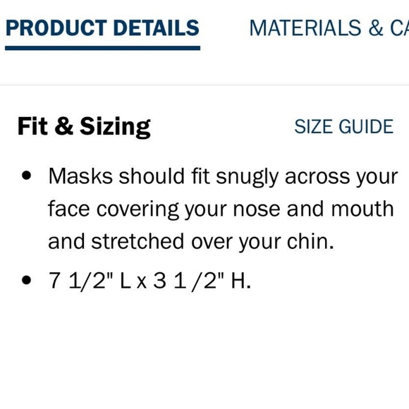5/$16 pleated 3-layered facemasks w/ ear adjusters - Picture 6 of 16